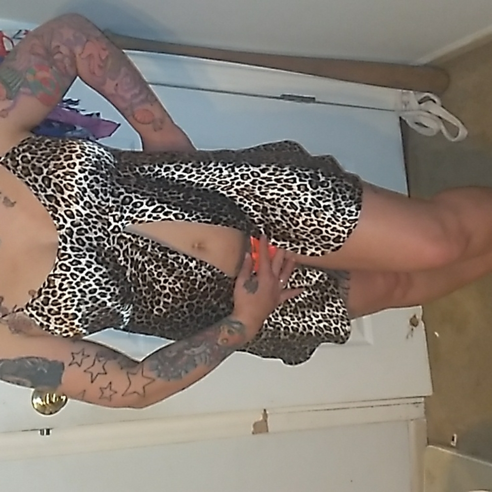 Open front Intimate Sleepwear in Cheetah Print... Grrr